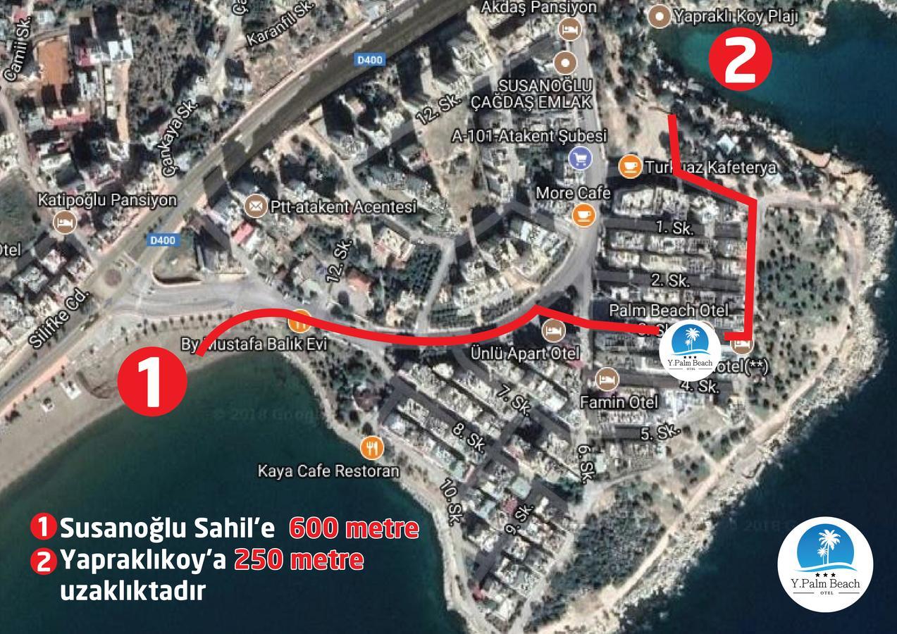 Palm Beach Otel Silifke Exterior foto